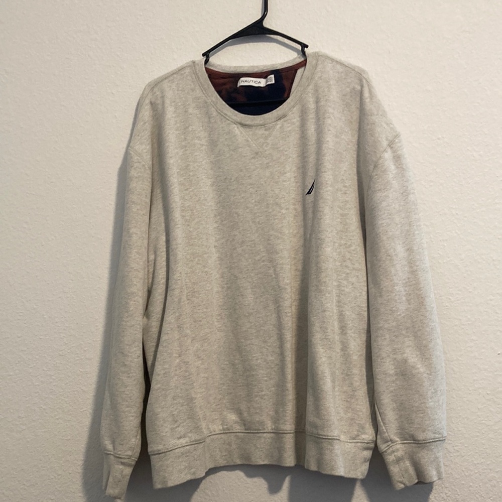 Nautica Gray Crewneck Sweater